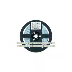   LED-szalag, SMD 2835, 120 LED/m, 24 V, 9,6 W/m, IP20, hideg fehér, kiszerelés (5 méter)