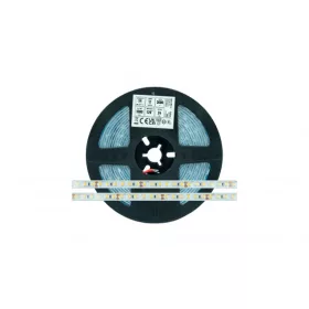   LED-szalag, SMD 2835, 120 LED/m, 24 V, 9,6 W/m, IP65, meleg fehér, kiszerelés (5 méter)