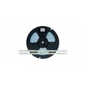   LED-szalag, SMD 2835, 120 LED/m, 24 V, 9,6 W/m, IP20, meleg fehér, kiszerelés (50 méter)