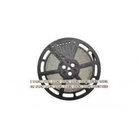   LED-szalag, SMD 2835, 120 LED/m, 12 V, 9,6 W/m, IP65, meleg fehér, kiszerelés (25 méter)