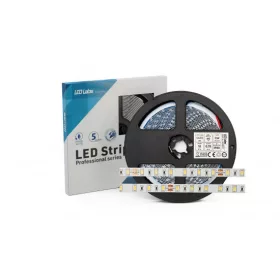   LED-szalag, SMD 5630, 60 LED/m, 24 V, 18 W/m, IP20, meleg fehér, 5 év garancia, kiszerelés (5 méter)