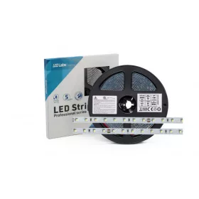   LED-szalag, SMD 2835, 320 LED, 24 V, 6,5 W/m, IP20, meleg fehér, 3 év garancia, kiszerelés (5 méter)
