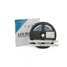   LED-szalag, SMD 5630, 60 LED/m, 12 V, 16 W/m, IP20, hideg fehér, 3 év garancia, kiszerelés (5 méter)