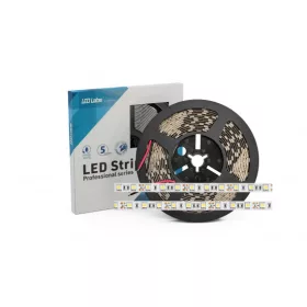   LED-szalag, SMD 5050, 60 LED/m, 12 V, 12 W/m, IP65, hideg fehér, 3 év garancia, kiszerelés (5 méter)