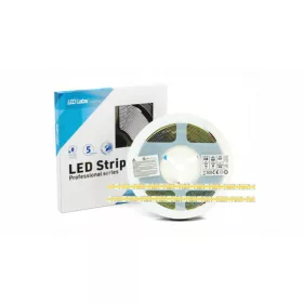   LED-szalag, COB, 3200 LED, 24 V, 16 W/m, IP20, Szabályozható színhőmérséklet, 5 év garancia, kiszerelés (5 méter)