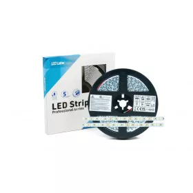   LED-szalag, SMD 2835, 120 LED/m, 24 V, 12 W/m, IP20, meleg fehér, 5 év garancia, kiszerelés (5 méter)