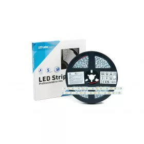   LED-szalag, SMD 2835, 120 LED/m, 24 V, 12 W/m, IP20, természetes fehér, 5 év garancia, kiszerelés (5 méter)