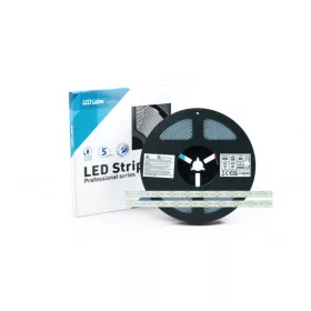  LED-szalag, SMD 2835, 120 LED/m, 24 V, 15 W/m, IP65, természetes fehér, 3 év garancia, kiszerelés (5 méter)