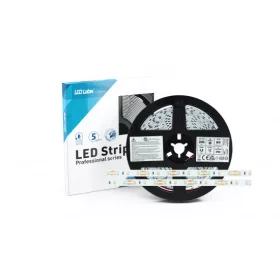   LED-szalag, SMD 2835, 60 LED/m, 12 V, 4,8 W/m, IP20, természetes fehér, 5 év garancia, kiszerelés (5 méter)