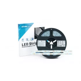   LED-szalag, SMD 2835, 60 LED/m, 12 V, 4,8 W/m, IP65, természetes fehér, 3 év garancia, kiszerelés (5 méter)