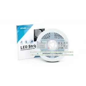   LED-szalag, SMD 2835, 144 LED/m, 24 V, 6 W/m, IP20, természetes fehér, 5 év garancia, kiszerelés (5 méter)
