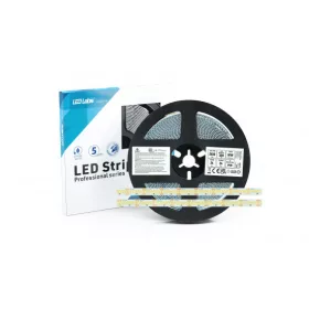   LED-szalag, SMD 2835, 120 LED/m, 24 V, 24 W/m, IP20, meleg fehér, 5 év garancia, kiszerelés (5 méter)