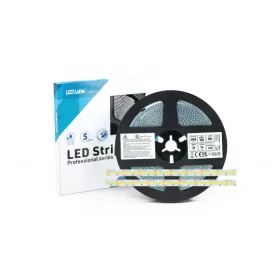  LED-szalag, SMD 2835, 120 LED/m, 24 V, 24 W/m, IP20, természetes fehér, 5 év garancia, kiszerelés (5 méter)