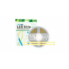   LED-szalag, COB, 1600 LED, 24 V, 8 W/m, IP20, természetes fehér, 3 év garancia, kiszerelés 5 méter)