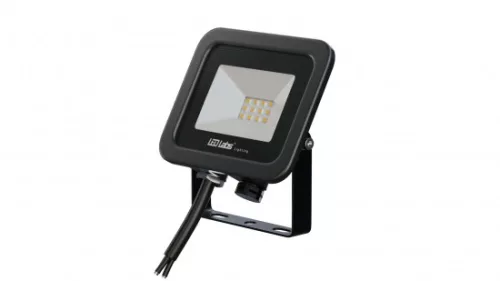 DRAGO LED-reflektor, 90°, IP65, 10 W, Természetes fehér, fekete