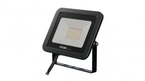 DRAGO LED-reflektor, 90°, IP65, 30 W, Természetes fehér, fekete