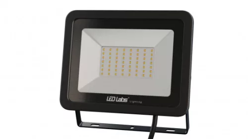 DRAGO LED-reflektor, 90°, IP65, 50 W, Természetes fehér, fekete