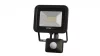 DRAGO mozgásérzékelős LED-reflektor, 90°, IP44, 20 W, Természetes fehér, fekete