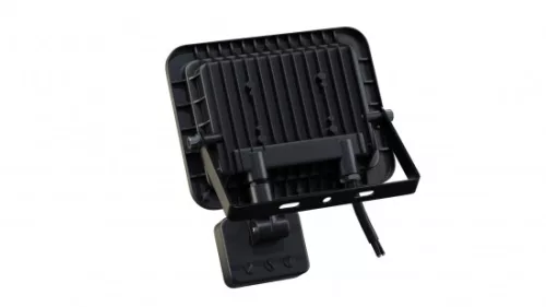 DRAGO mozgásérzékelős LED-reflektor, 90°, IP44, 30 W, Természetes fehér, fekete