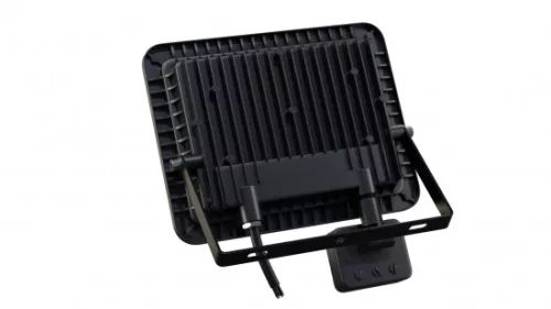 DRAGO mozgásérzékelős LED-reflektor, 90°, IP44, 50 W, Természetes fehér, fekete