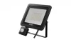 DRAGO mozgásérzékelős LED-reflektor, 90°, IP44, 50 W, Természetes fehér, fekete