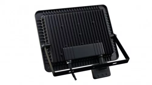 DRAGO mozgásérzékelős LED-reflektor, 90°, IP44, 100 W, Természetes fehér, fekete