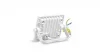 VIDEX LED-reflektor, 90°, IP65, 10 W, Természetes fehér, fehér