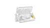 VIDEX LED-reflektor, 90°, IP65, 20 W, Természetes fehér, fehér