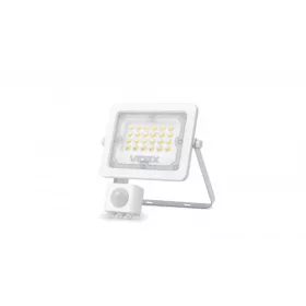   VIDEX mozgásérzékelős LED-reflektor, 90°, IP65, 20 W, Természetes fehér, fehér