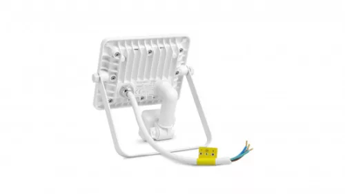 VIDEX mozgásérzékelős LED-reflektor, 90°, IP65, 20 W, Természetes fehér, fehér