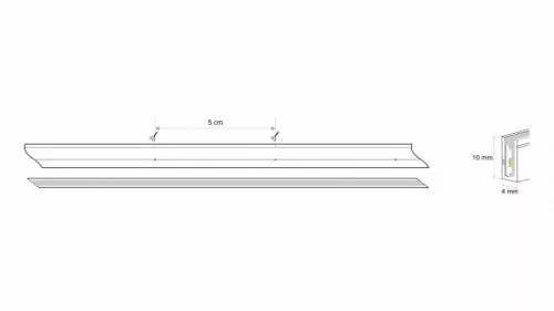 LED-neonflex, SMD 2835, 140 LED/m, 24 V, 12 W/m, IP67, meleg fehér, 3 év garancia, kiszerelés (5 méter)
