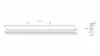 LED-neonflex, SMD 2835, 126 LED/m, 24 V, 10,8 W/m, IP67, sárga, 3 év garancia, kiszerelés (5 méter)
