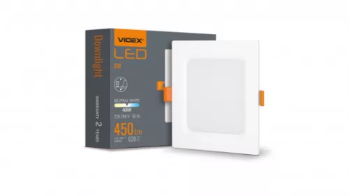 Panel LED 6W Square Neutral
