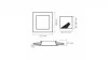 Panel LED 6W Square Neutral