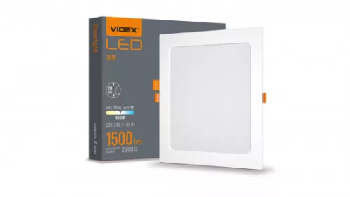 Panel LED 18W Square Neutral