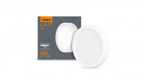 Panel LED 12W Surface  Round Neutral