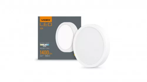 Panel LED 18W Surface  Round Neutral
