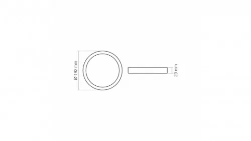 Panel LED 18W Surface  Round Neutral