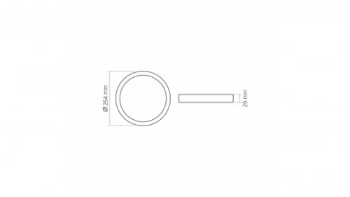 Panel LED 24W Surface  Round Neutral