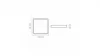 Panel LED 18W Surface  Square Neutral