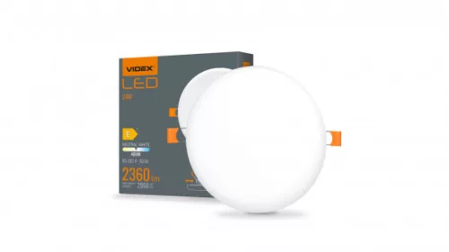 Downlight Frameless 24W Round Neutral