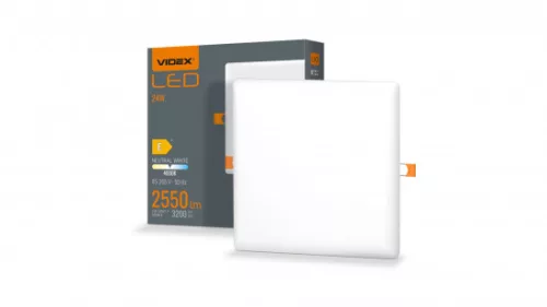 Downlight Frameless 24W Square Neutral