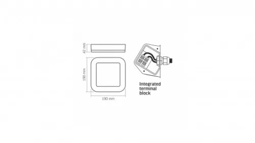 Bulkhead LED VIKA 15W Neutral