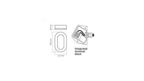 Bulkhead LED GALA 11W Neutral
