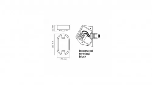 Bulkhead LED DANA 15W Neutral