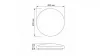 Oprawa sufitowa LED ZOYA 48W NW