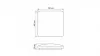 Oprawa sufitowa LED NATA 48W NW