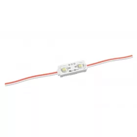   LED-modul, SMD 2835, 2 LED, 12 V DC, 0,72 W/m, IP68, hideg fehér, 5 év garancia