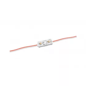   LED-modul, SMD 2835, 2 LED, 12 V DC, 0,72 W/m, IP68, meleg fehér, 5 év garancia
