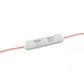   LED-modul, SMD 2835, 3 LED, 12 V DC, 0,72 W/m, IP68, meleg fehér, 5 év garancia